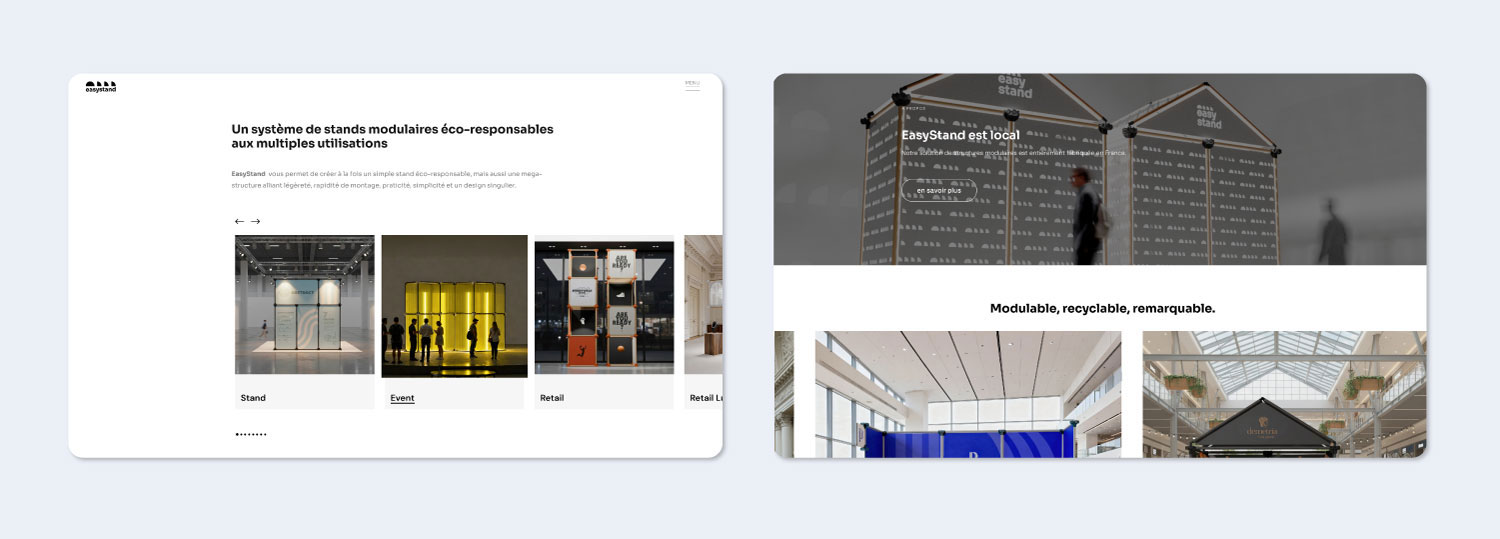 Logo et charte graphique EasyStand