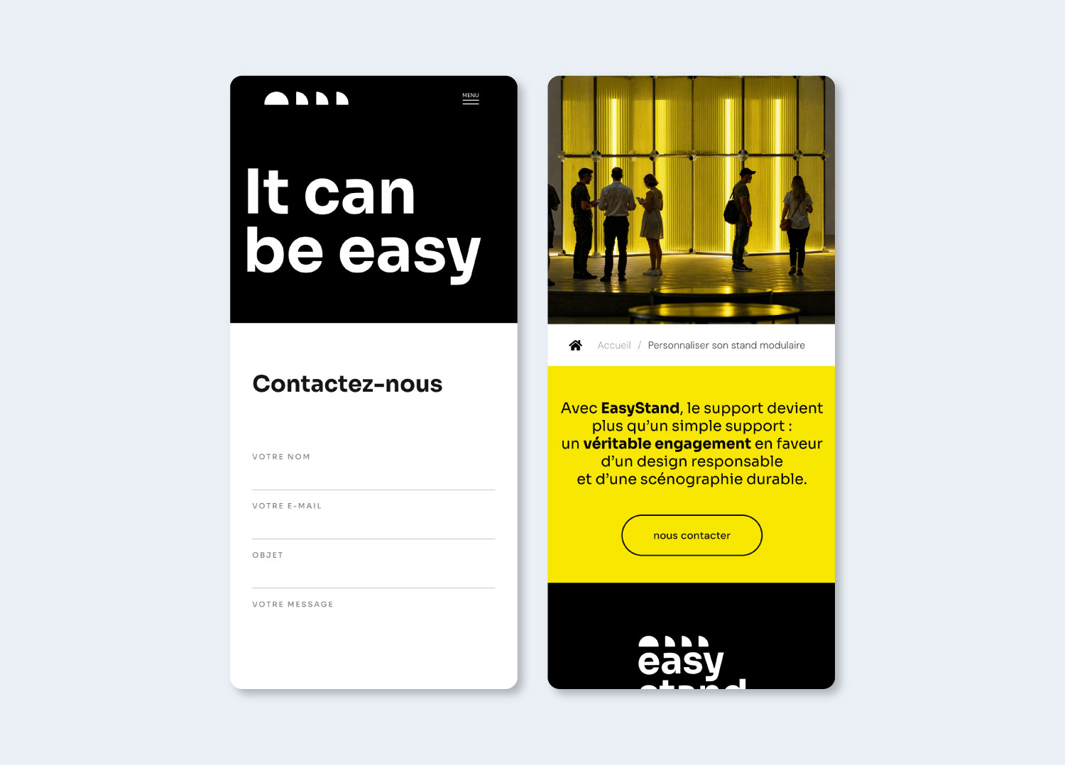 Logo et charte graphique EasyStand