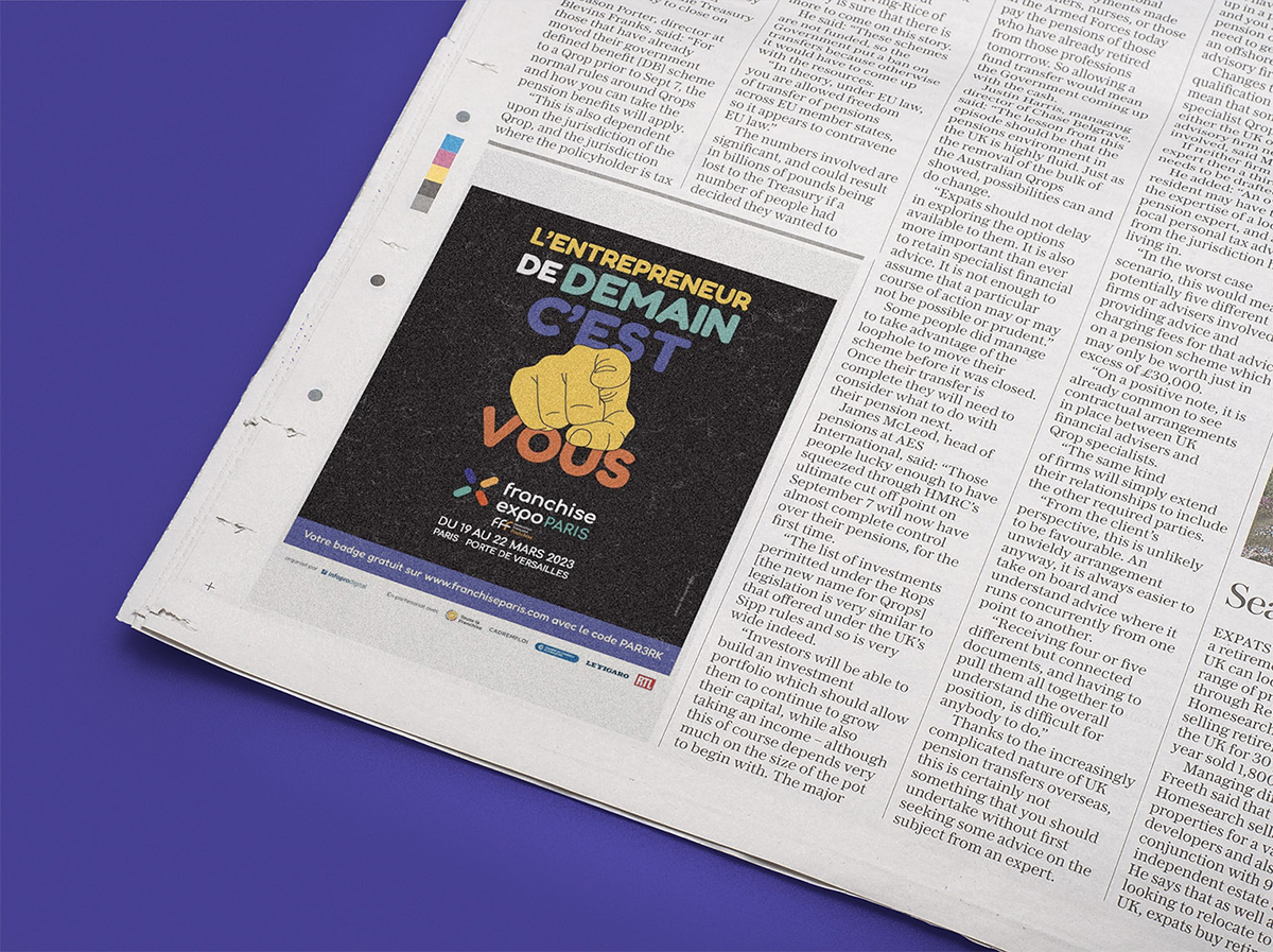 Logo et charte graphique Franchise Expo