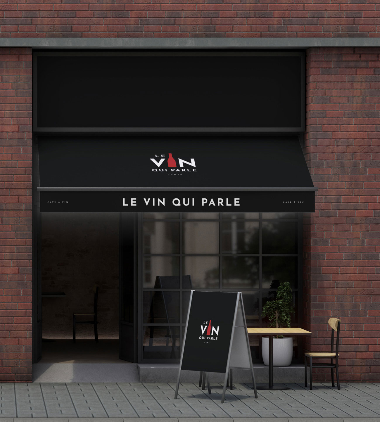 Logo et charte graphique Le Vin Qui Parle