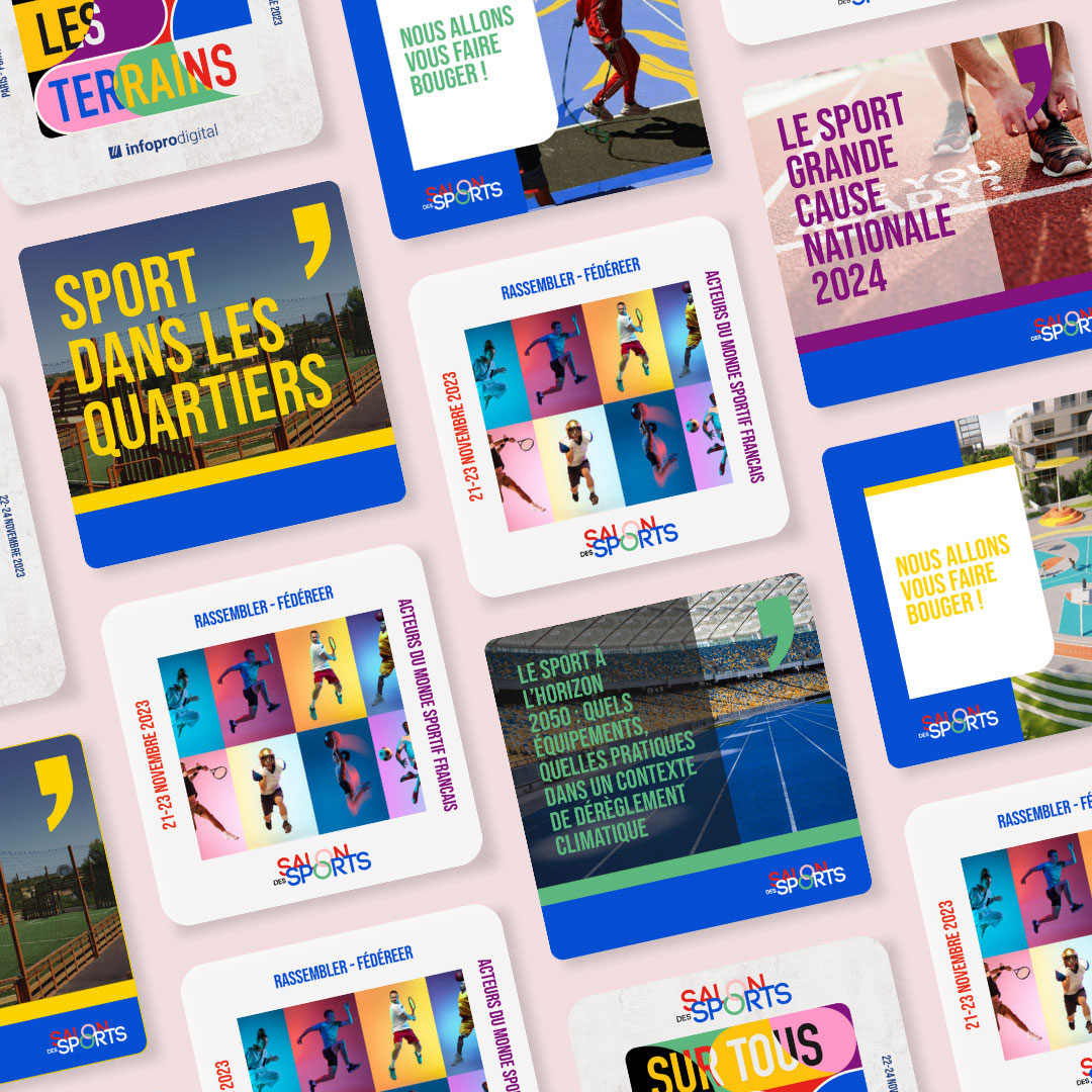 Logo et charte graphique Salon des sports