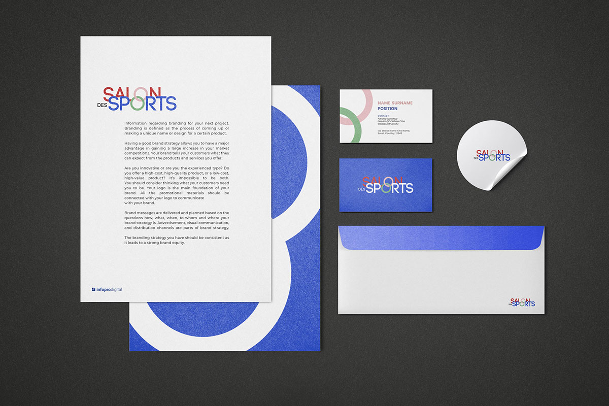 Logo et charte graphique Salon des sports